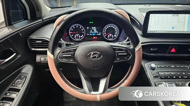 Hyundai The New Santa Fe 2022 Белый из Кореи, фото 4