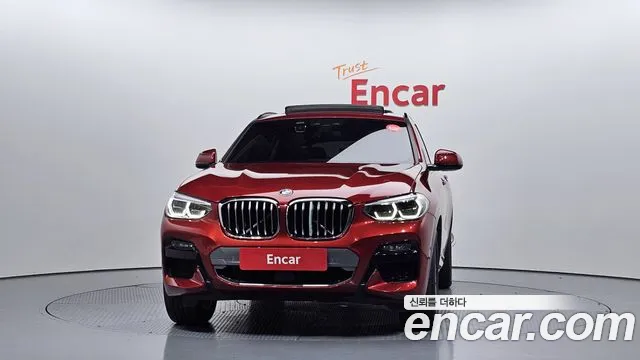 BMW X4 (G02) 2020 Красный из Кореи, фото 4