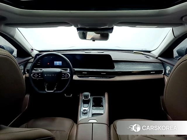 Chery Arrizo 8 2024 Темно-серый из Китая, фото 4