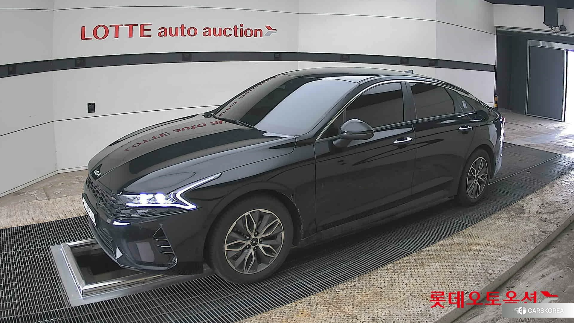 Kia K5 Hybrid 2022 Aurora Black Pearl из Кореи, фото 4