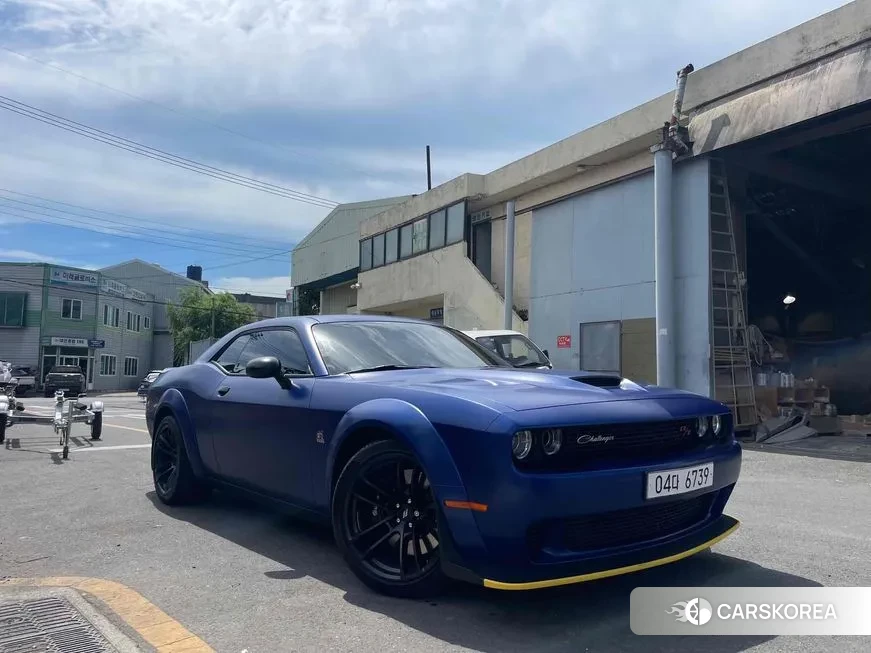 Dodge Challenger 2020 Синий из Кореи, фото 4