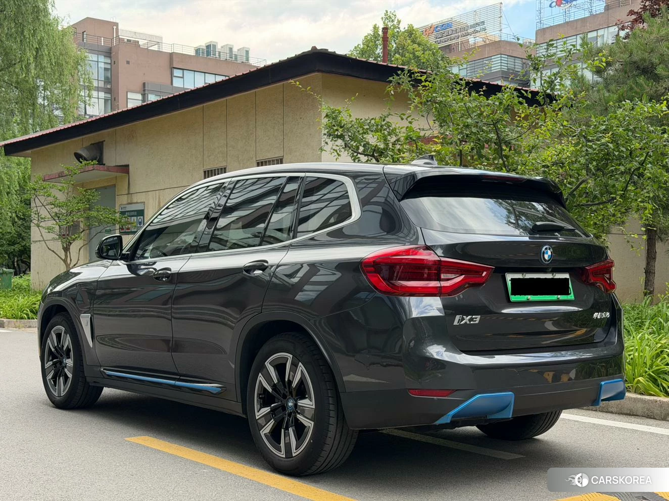 BMW iX3 2020 Темно-серый из Китая, фото 4