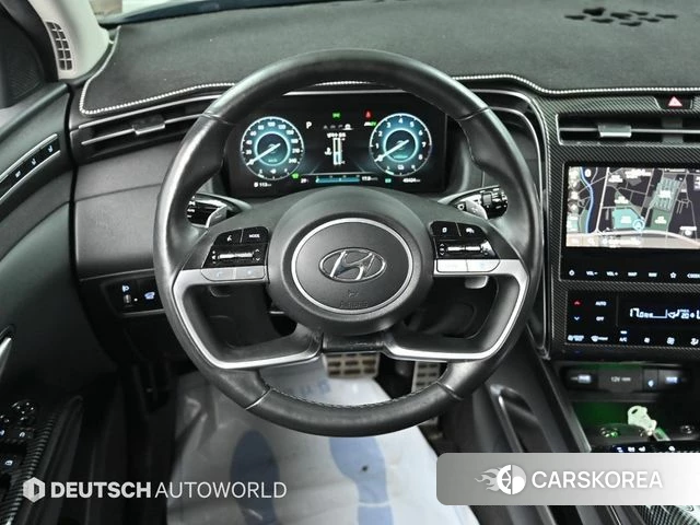 Hyundai Tucson Hybrid (NX4) 2021 Серый из Кореи, фото 4