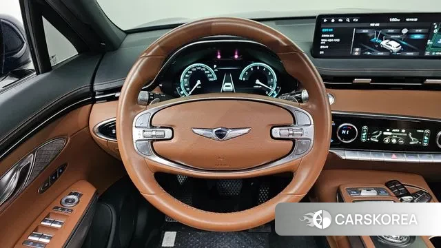 Genesis GV70 2021 Синий из Кореи, фото 4