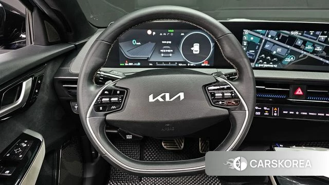 Kia EV6 2022 Синий из Кореи, фото 4