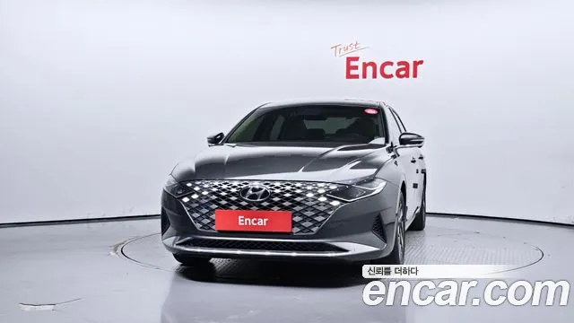 Hyundai The New Grandeur IG Hybrid 2021 Серый из Кореи, фото 4