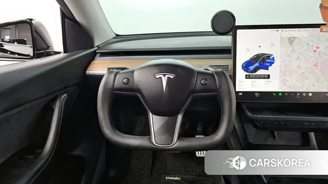 Tesla Model Y 2021 Черный из Кореи, фото 4