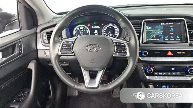 Hyundai Sonata New Rise Hybrid 2018 Серый из Кореи, фото 4