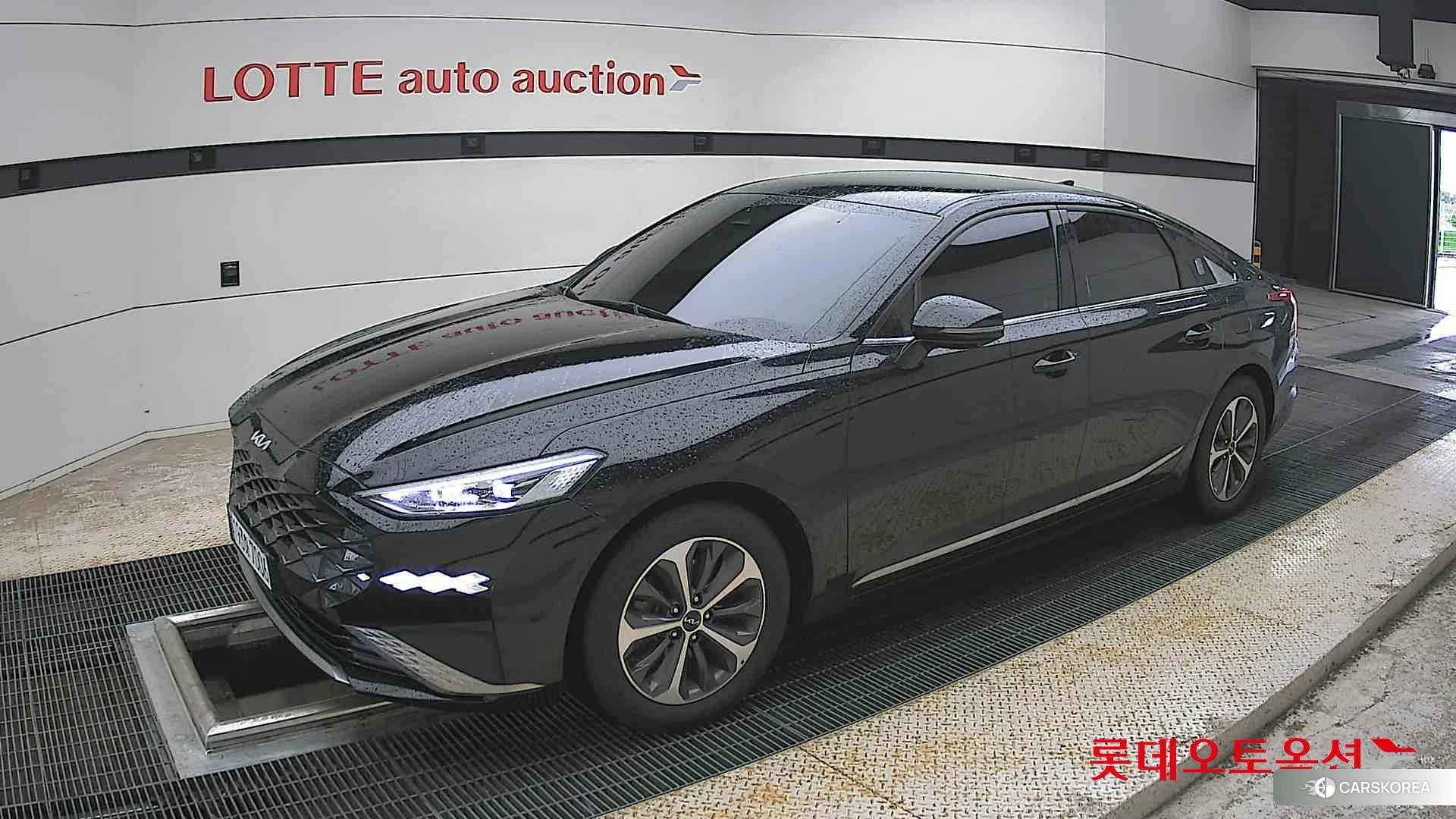 Kia K8 Hybrid 2022 Aurora Black Pearl из Кореи, фото 4
