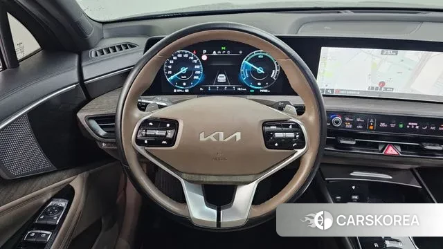 Kia K8 Hybrid 2022 Черный из Кореи, фото 4