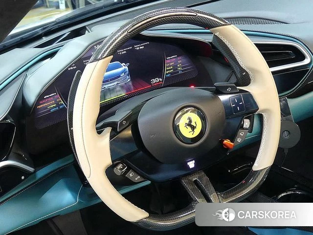 Ferrari 296 GTS 2023 Белый из Кореи, фото 4