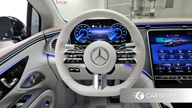 Mercedes-Benz EQS V297 2022 Черный из Кореи, фото 4