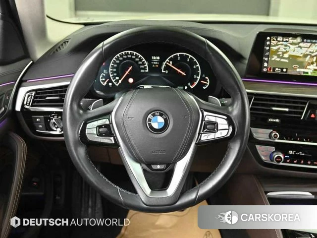 BMW 5 Series (G30) 2019 Черный из Кореи, фото 4