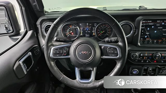 Jeep Wrangler (JL) 2021 Черный из Кореи, фото 4