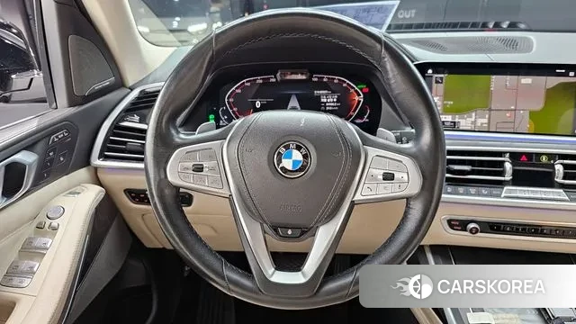 BMW X7 (G07) 2020 Черный из Кореи, фото 4