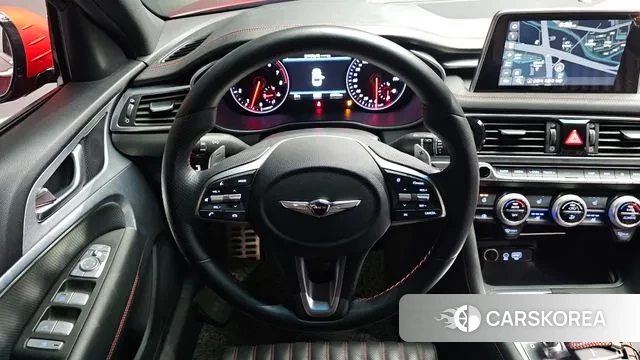 Genesis G70 2019 Красный из Кореи, фото 4