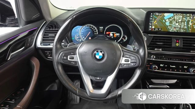 BMW X3 (G01) 2018 Синий из Кореи, фото 4