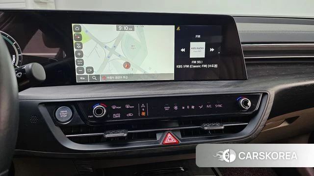 Kia K8 Hybrid 2022 Черный из Кореи, фото 4