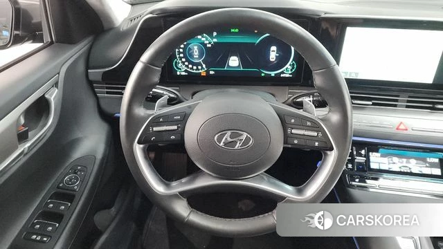 Hyundai The New Grandeur IG Hybrid 2022 Серый из Кореи, фото 4