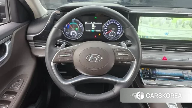 Hyundai The New Grandeur IG Hybrid 2021 Серый из Кореи, фото 4