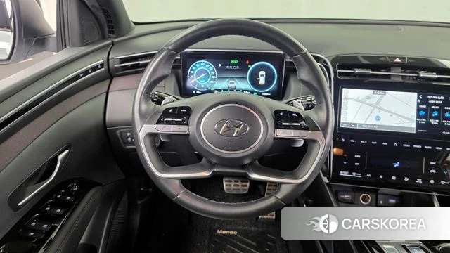 Hyundai Tucson Hybrid (NX4) 2021 Белый из Кореи, фото 4