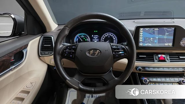 Hyundai Grandeur IG Hybrid 2018 Серый из Кореи, фото 4