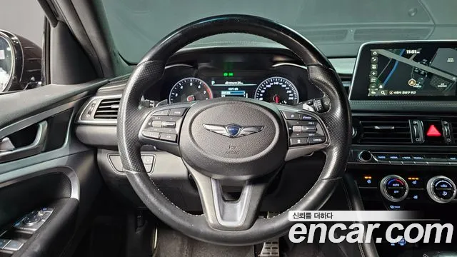 Genesis G70 2018 Черный из Кореи, фото 4