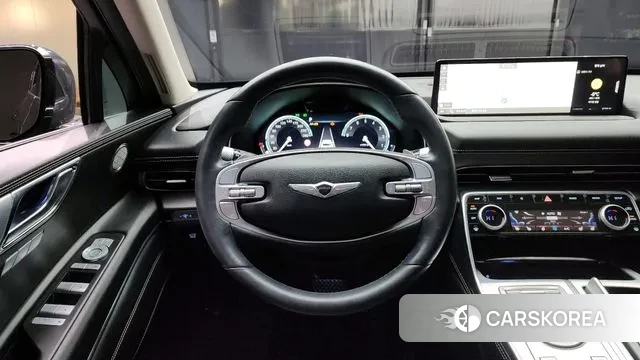 Genesis GV80 2022 Темно-зеленый из Кореи, фото 4