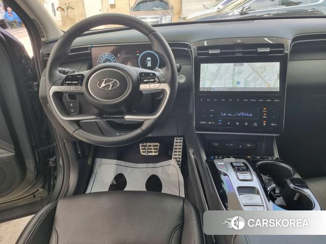 Hyundai Tucson Hybrid (NX4) 2021 Серый из Кореи, фото 4