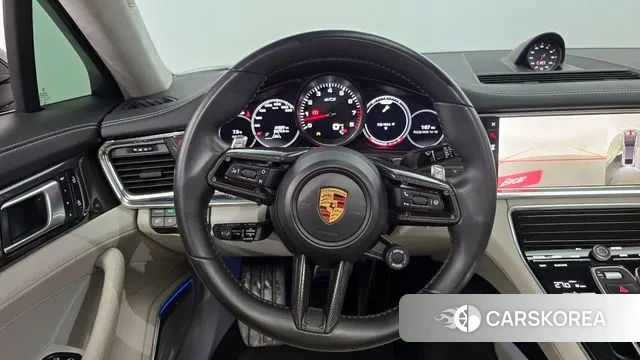 Porsche Panamera (971) 2022 Черный из Кореи, фото 4