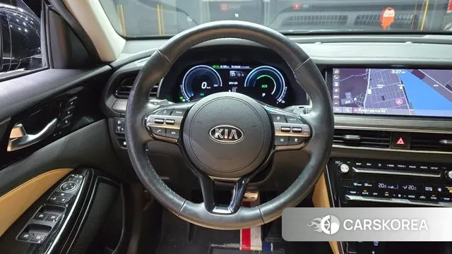 Kia K7 Premier Hybrid 2021 Черный из Кореи, фото 4