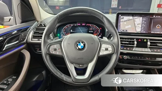 BMW X4 (G02) 2022 Черный из Кореи, фото 4