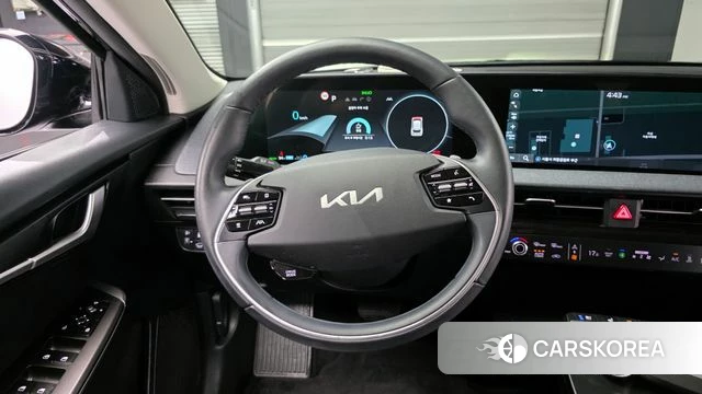 Kia EV6 2022 Синий из Кореи, фото 4