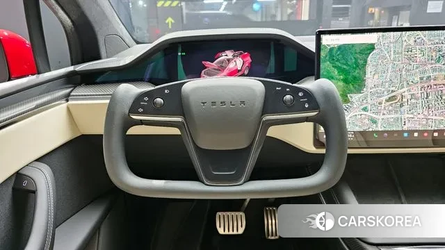 Tesla Model X 2023 Красный из Кореи, фото 4