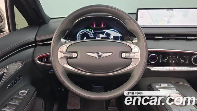 Genesis GV70 2021 Темно-зеленый из Кореи, фото 4