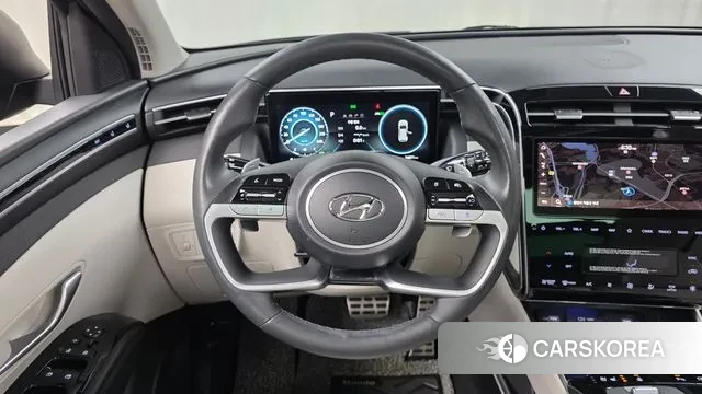 Hyundai Tucson Hybrid (NX4) 2022 Серый из Кореи, фото 4