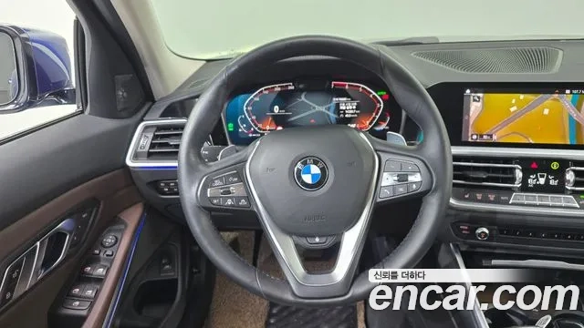 BMW 3 Series (G20) 2020 Синий из Кореи, фото 4