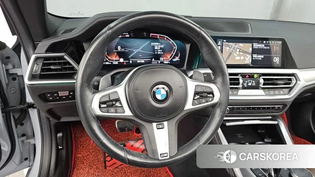 BMW 4 Series (G22) 2022 Светло-серебряный цвет из Кореи, фото 4