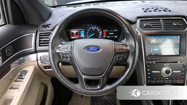 Ford Explorer 2018 Белый из Кореи, фото 4