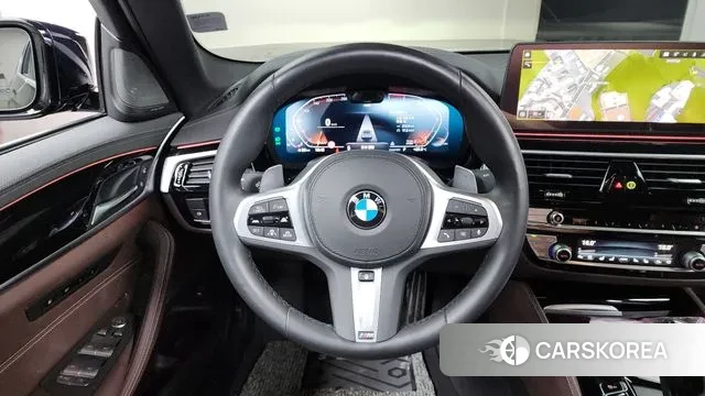 BMW 5 Series (G30) 2023 Черный из Кореи, фото 4