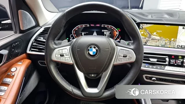 BMW X7 (G07) 2021 Черный из Кореи, фото 4