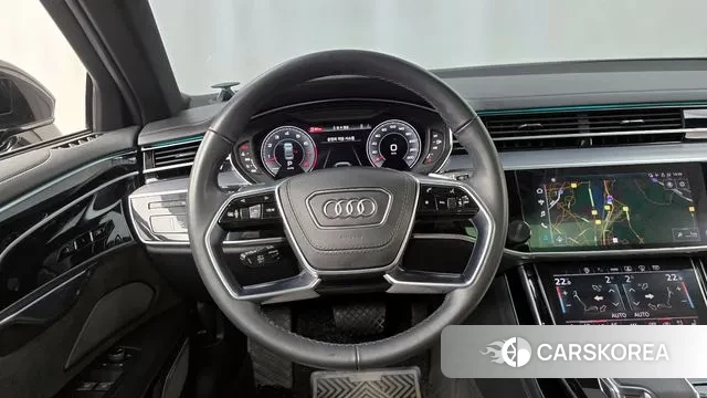 Audi A8 (D5) 2021 Черный из Кореи, фото 4