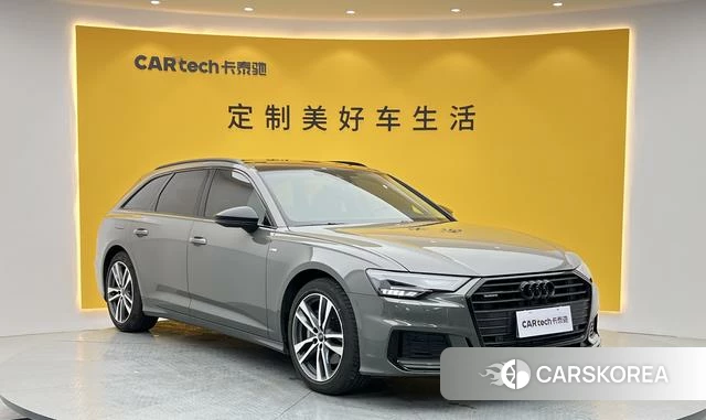 Audi A6 (import) 2023 Темно-серый из Китая, фото 4