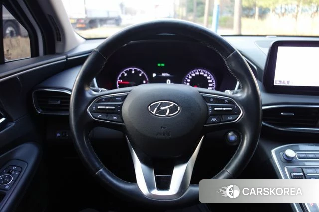 Hyundai The New Santa Fe 2021 Белый из Кореи, фото 4