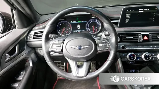 Genesis G70 2018 Черный из Кореи, фото 4