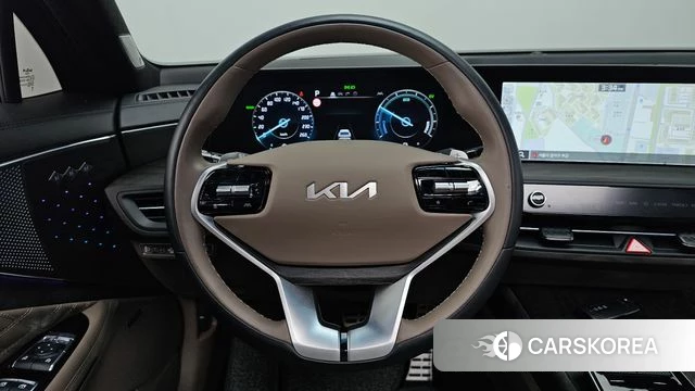 Kia K8 Hybrid 2024 Черный из Кореи, фото 4