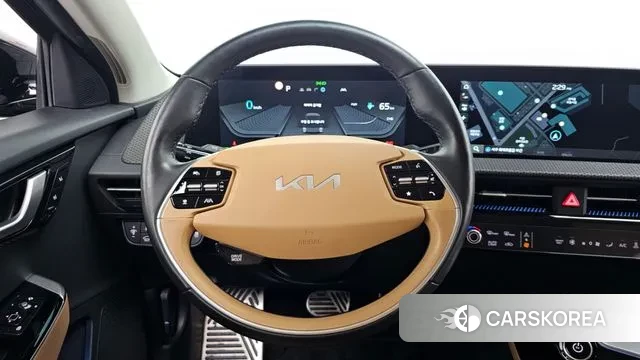 Kia EV6 2022 Черный из Кореи, фото 4