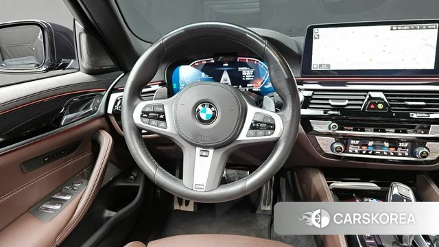 BMW 5 Series (G30) 2022 Синий из Кореи, фото 4