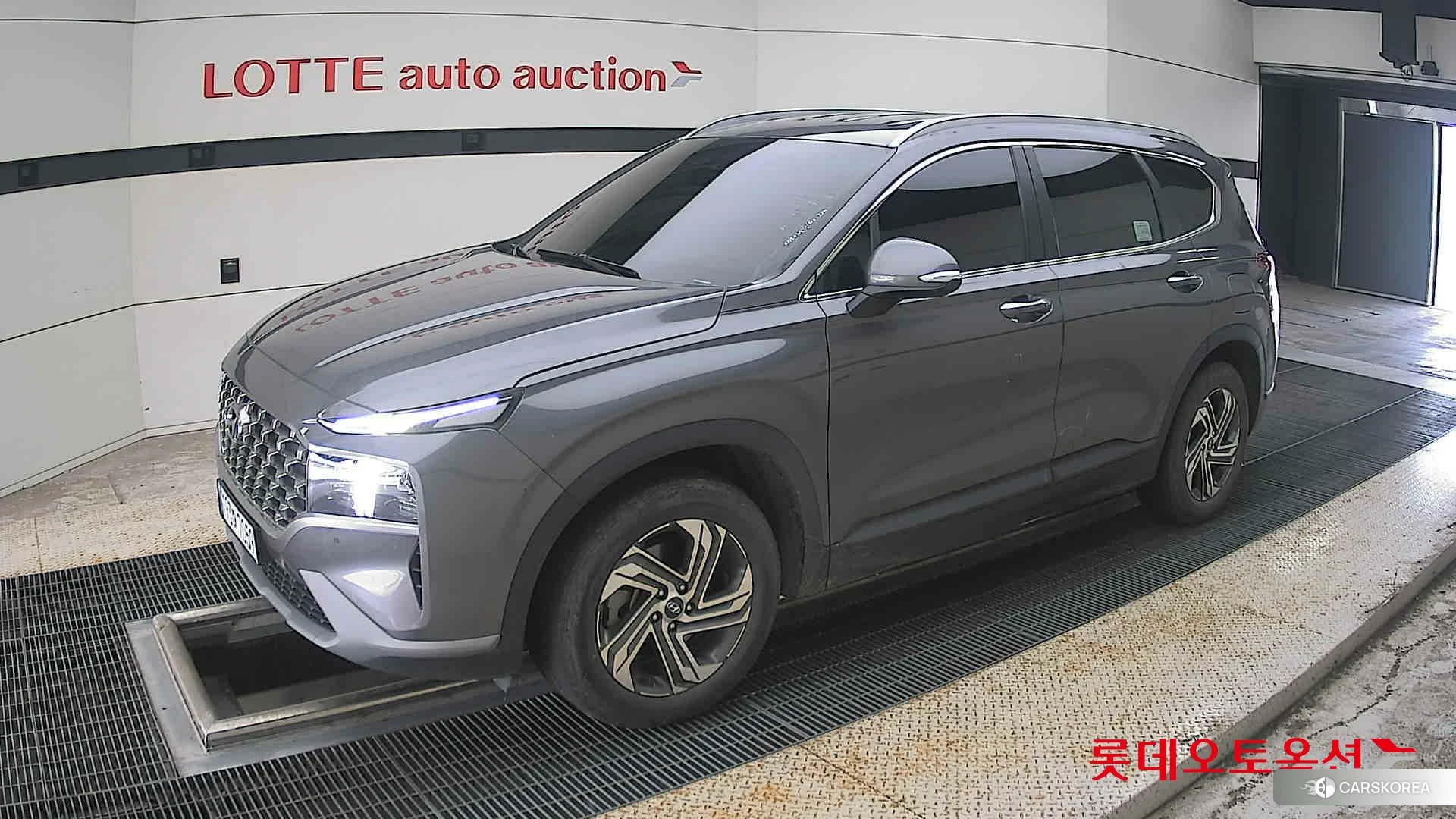 Hyundai Santa Fe 2022 Magnetic Grey Metallic из Кореи, фото 4