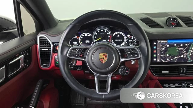 Porsche Cayenne (PO536) 2022 Черный из Кореи, фото 4